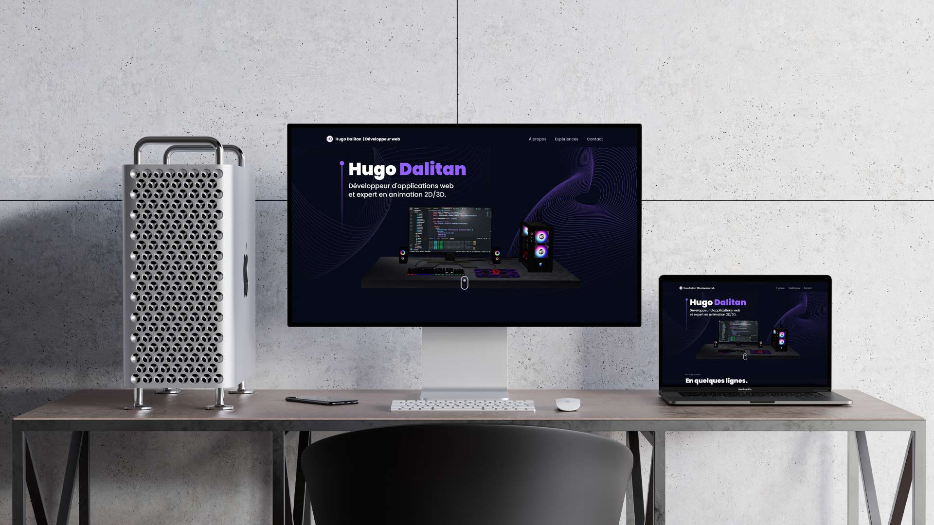 Site web desktop
